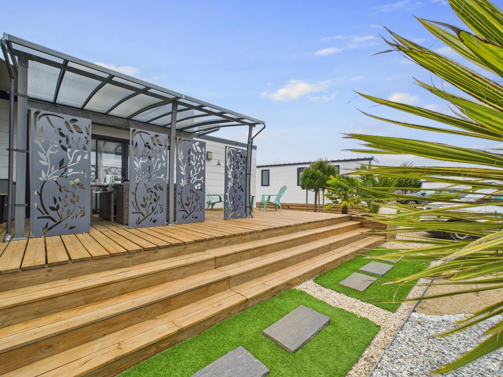 Joli Chalet Pour 6 - Domaine Avec Piscine Bretignolles-sur-Mer Luaran gambar