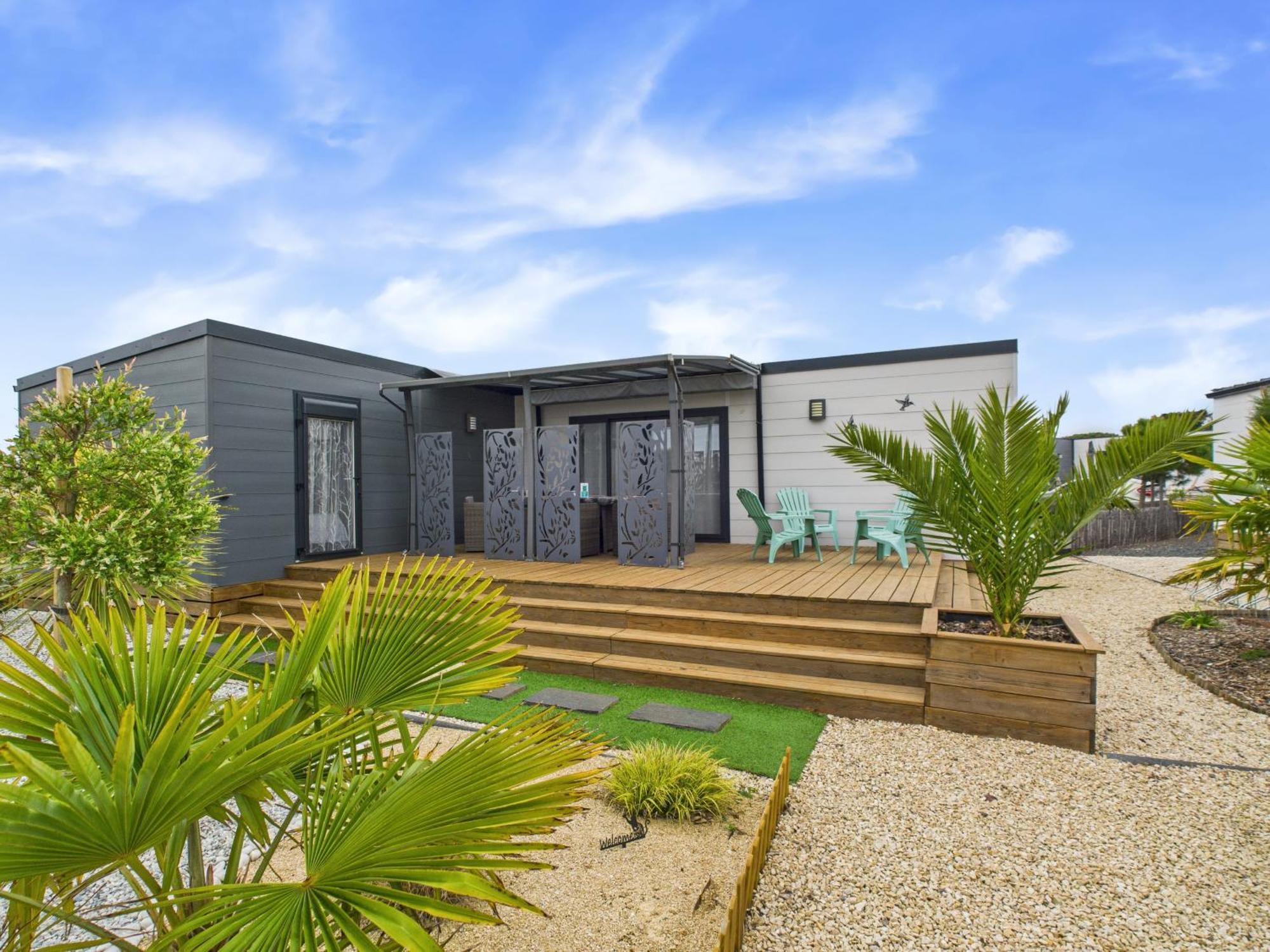 Joli Chalet Pour 6 - Domaine Avec Piscine Bretignolles-sur-Mer Luaran gambar
